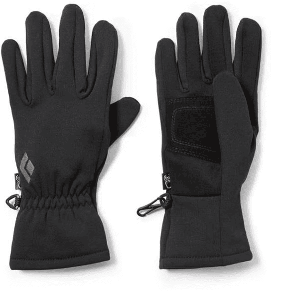 Black Diamond Midweight ScreenTap Gloves, perfect for touchscreen, fleece gloves, primaloft gold