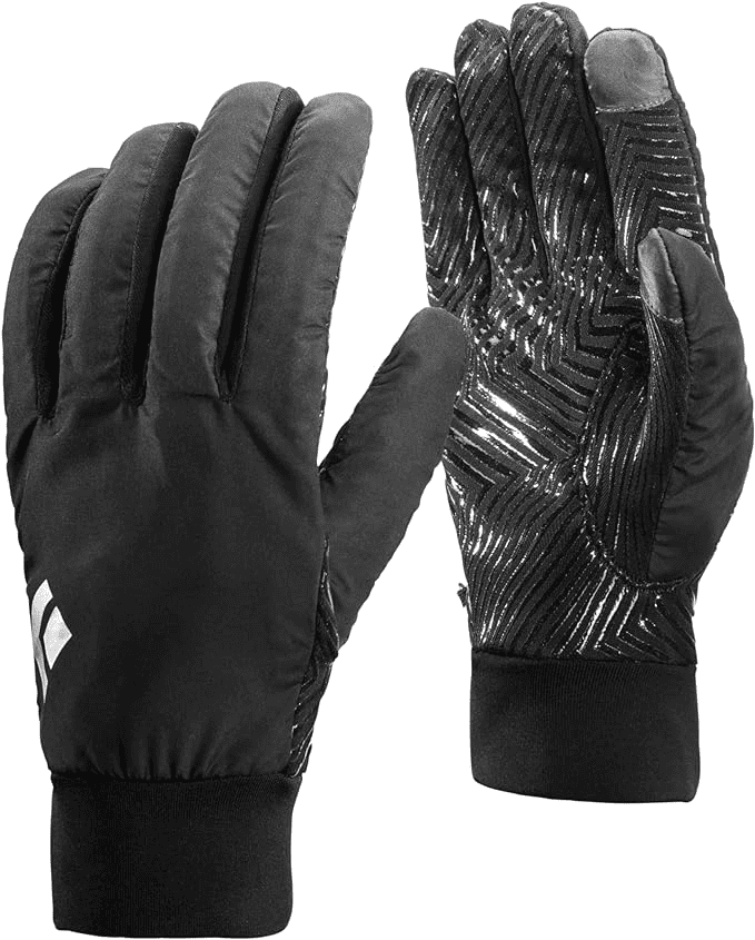 A pair of Black Diamond Mont Blanc Gloves, perfect for cold weather activities