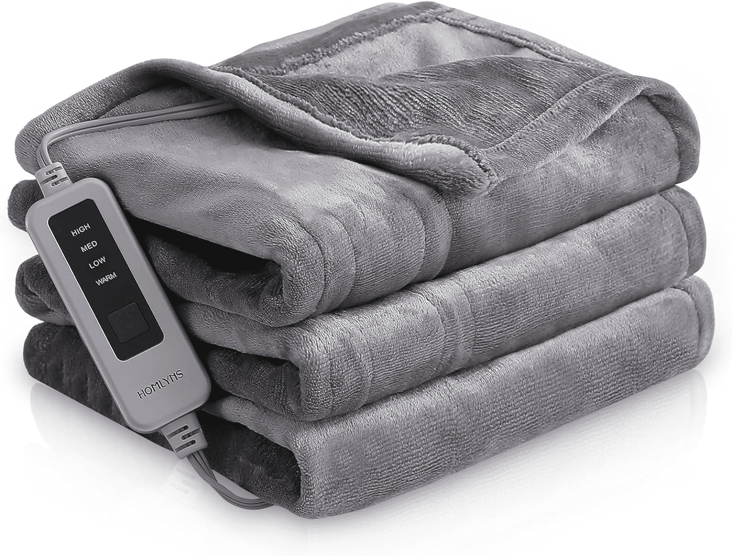 Homlyns electric blanket, auto off, maximum temperature feature, ir thermometer, heated blanket