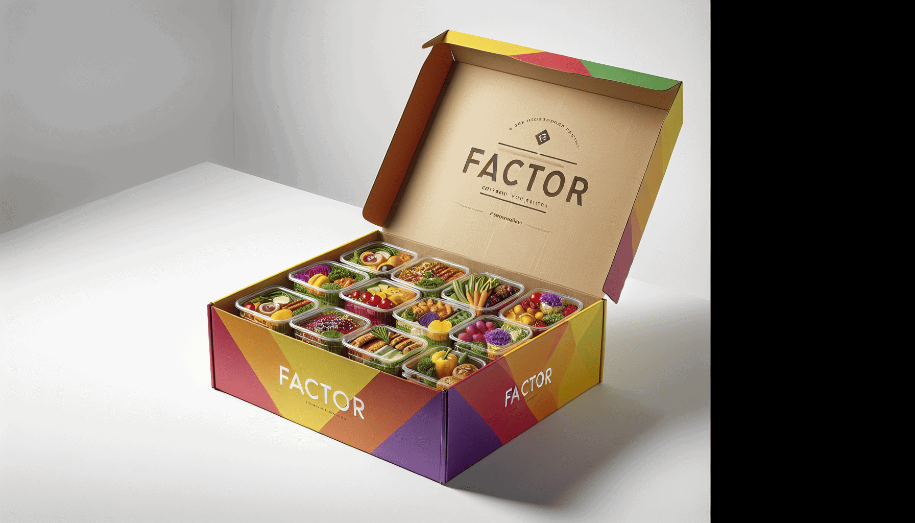 Customized Factor Meal box with diverse meal options