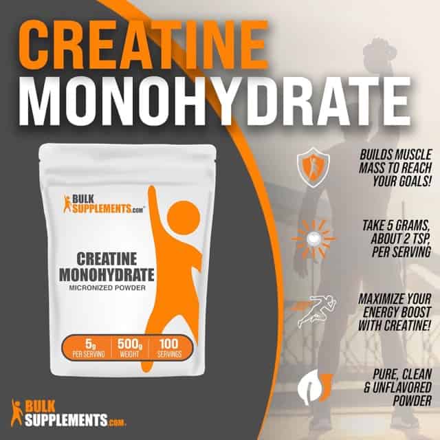 BULKSUPPLEMENTS.COM Creatine Monohydrate Powder