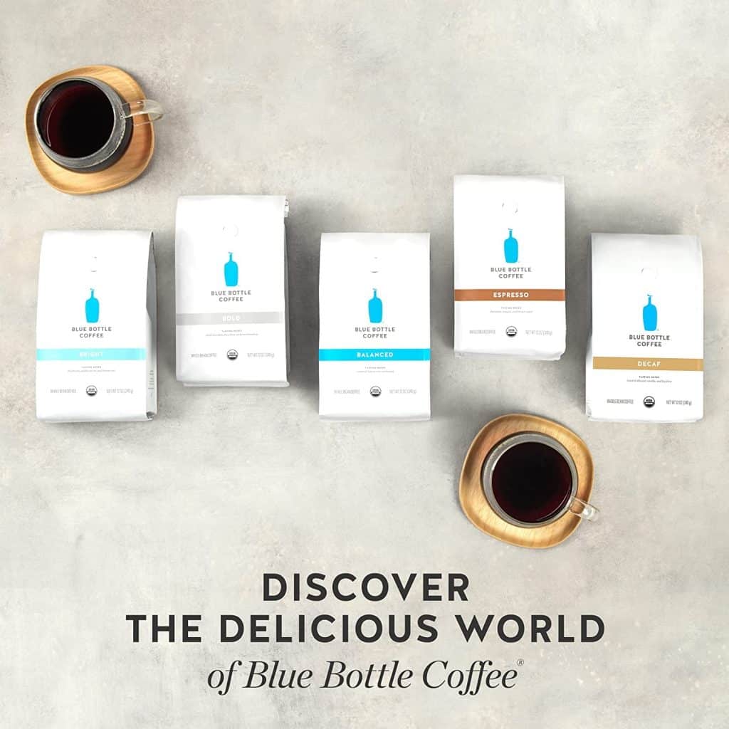 blue bottle coffee and its rich taste