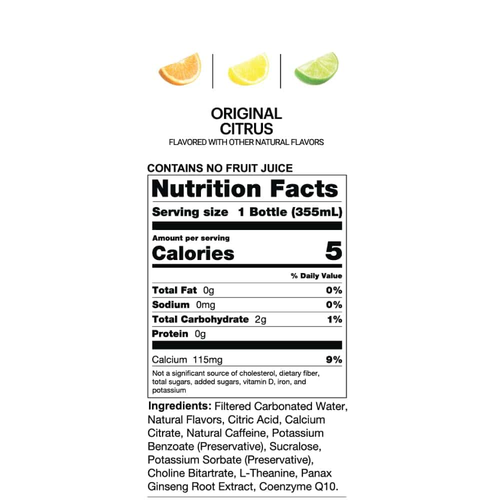 UPTIME Original Citrus Zero Sugar
