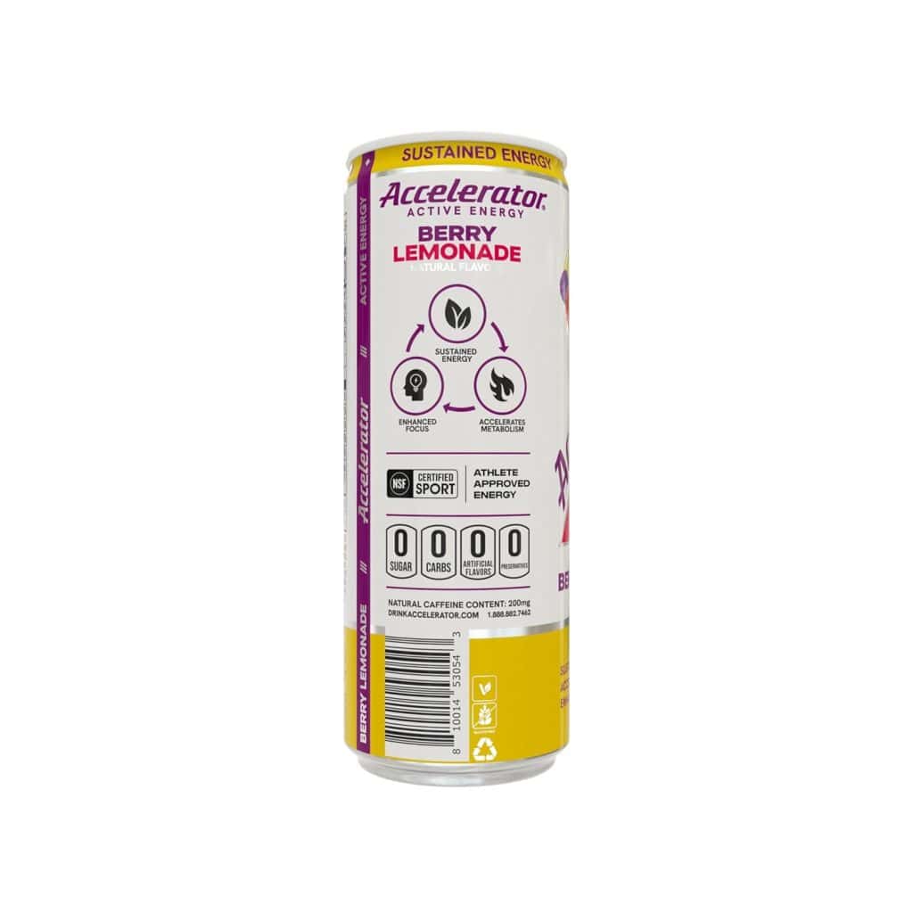 Accelerator Berry Lemonade Energy Drink