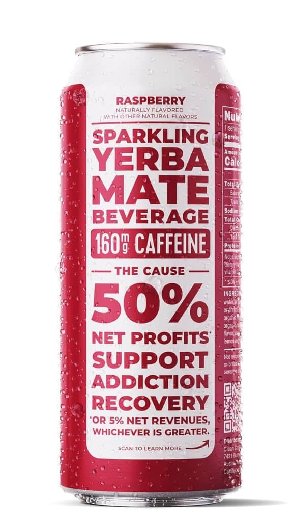 Clean Raspberry Energy Drink