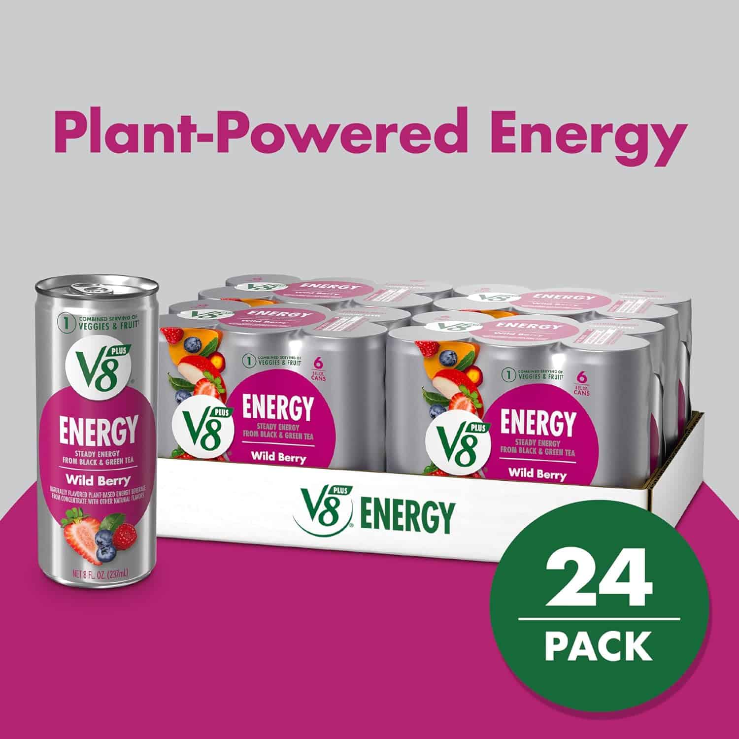 V8 Wild Berry Energy Drink: Review of The Good and Bad