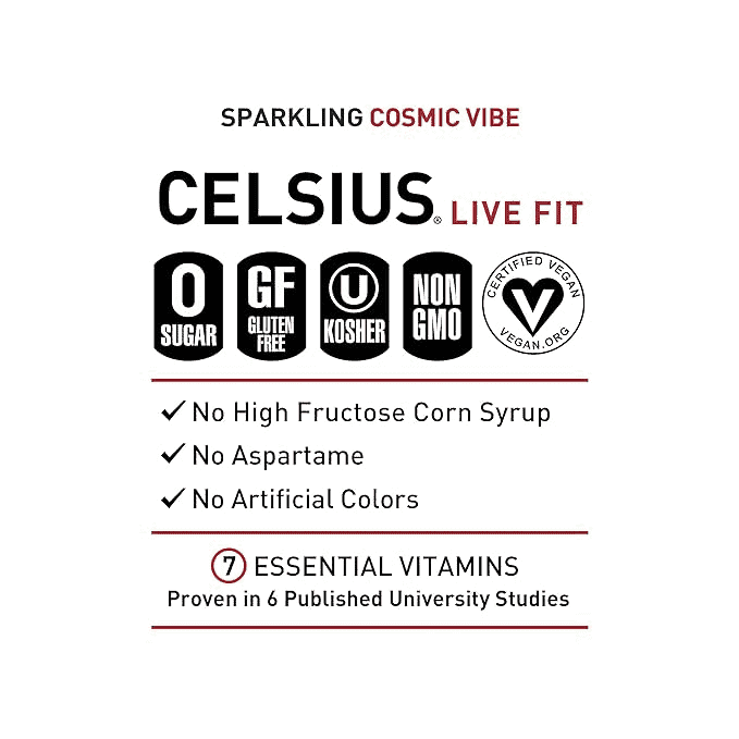 How Much Caffeine in Celsius Energy Drinks