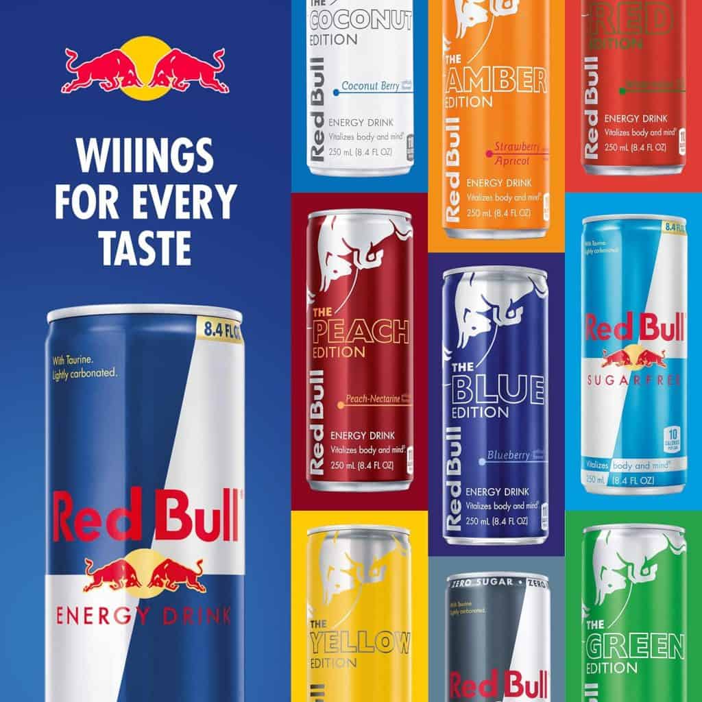 redbull energy drink