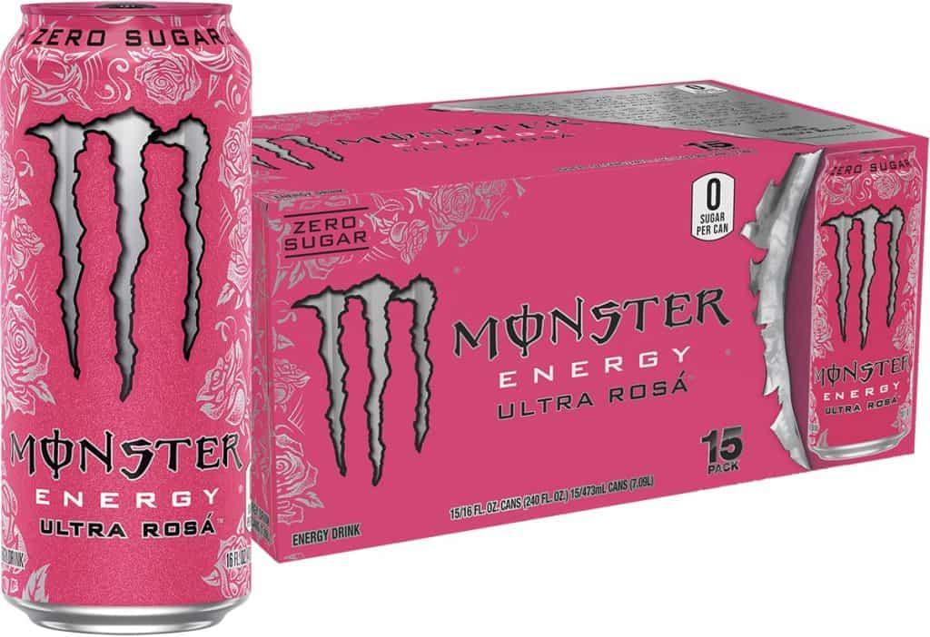 Monster Energy Ultra Rosa